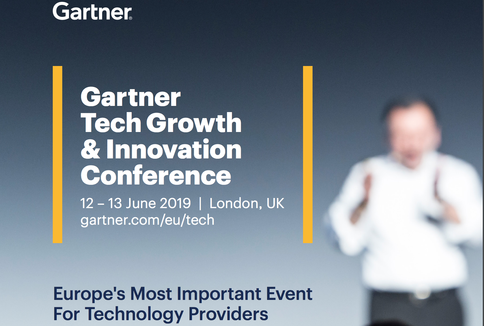 Gartner Tech Growth and Innovation Conference 2019
